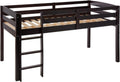 Concord Junior Loft Bed, Twin, Cappuccino
