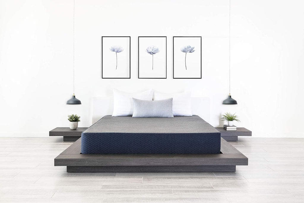 DREAMFOAM Brooklyn Bedding Copperflex Essential 12' Gel Memory Foam Mattress |Split Cal King 36x84|Made in Arizona