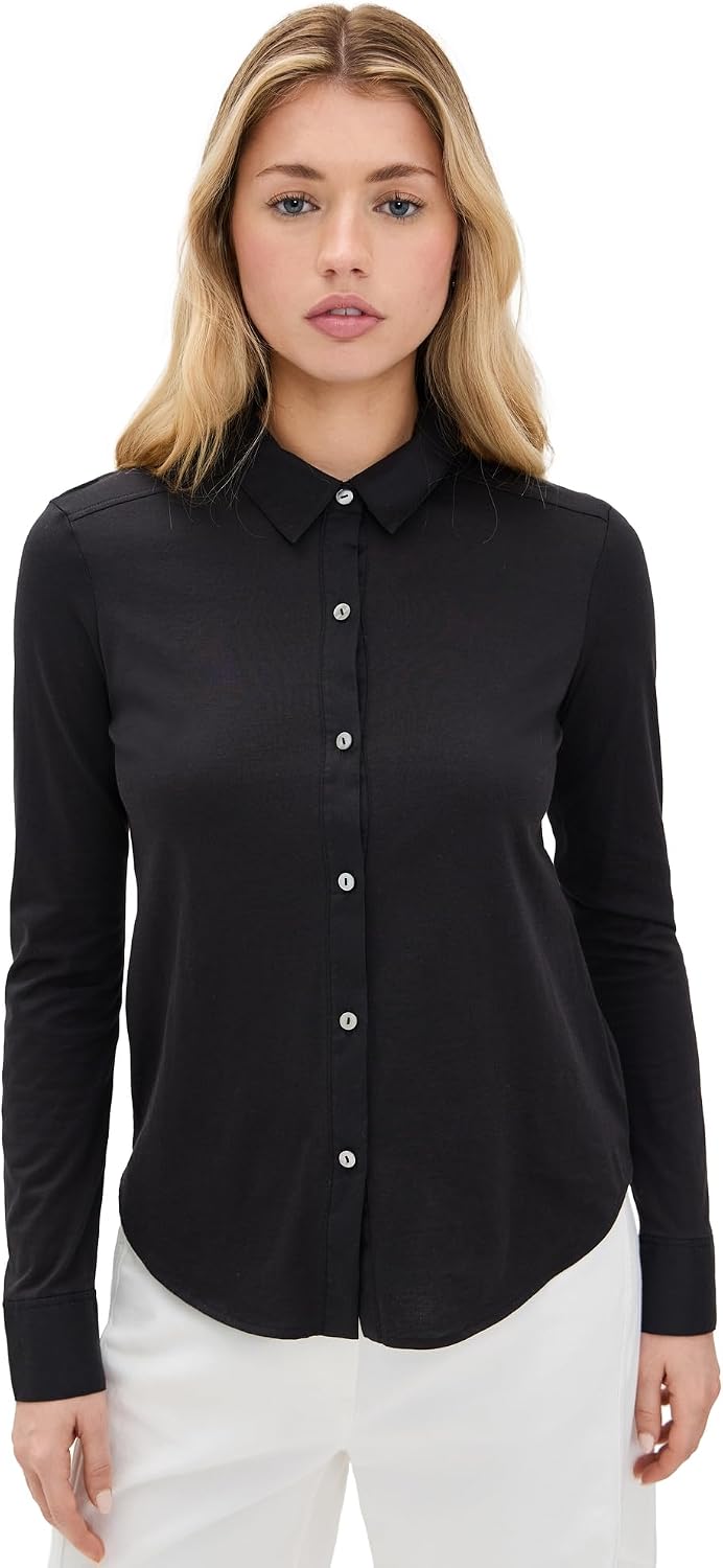 Theory Women's Riduro Long Sleeve Button Down