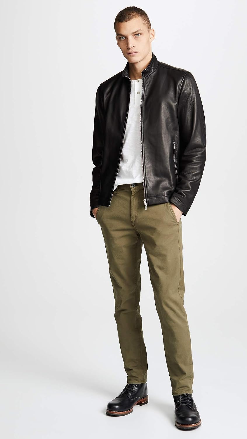 Theory Men's Morvek L.Kelleher Leather Jacket