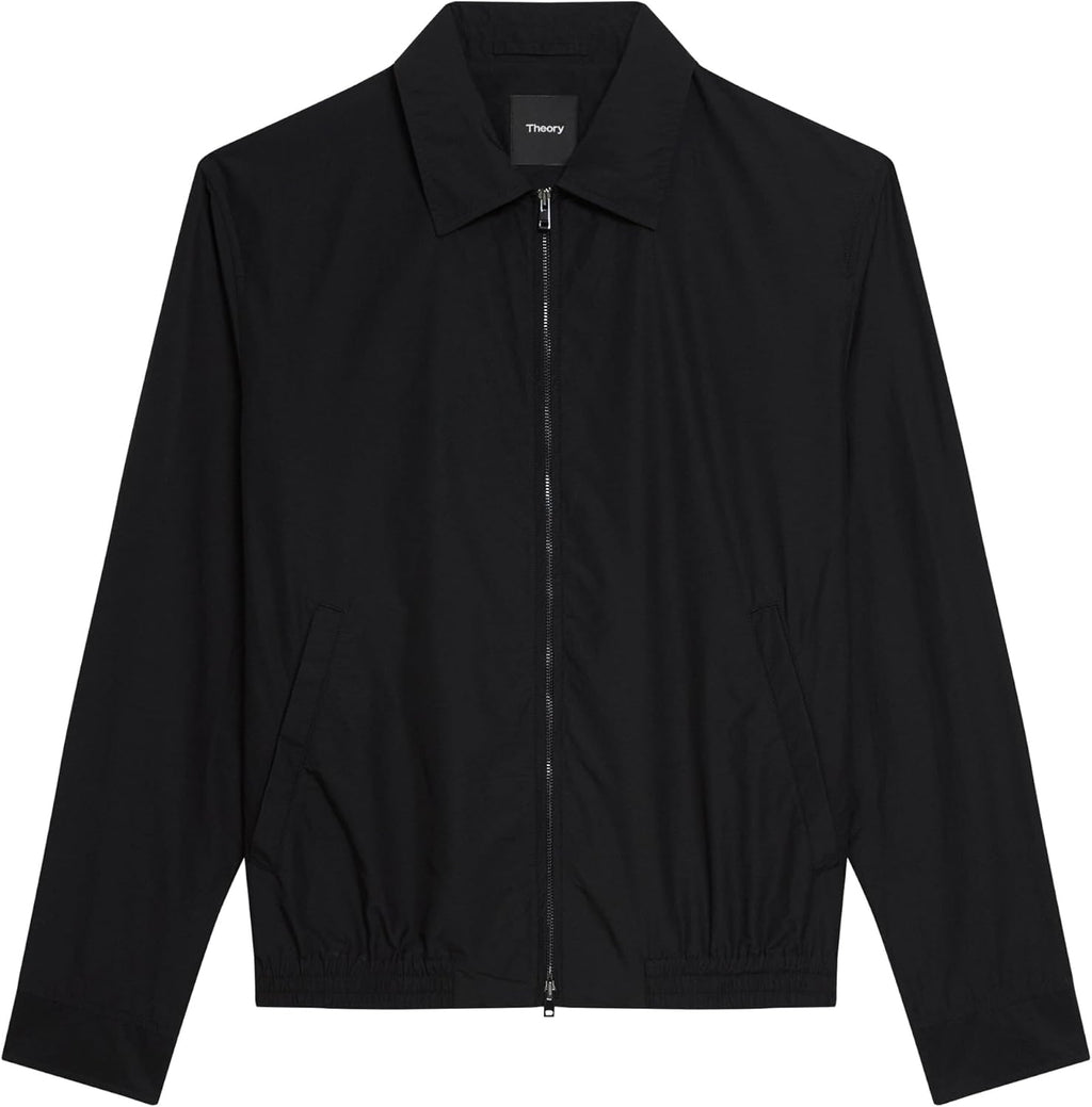 Theory Men's Zip Blouson Jacket in Soft Lawn