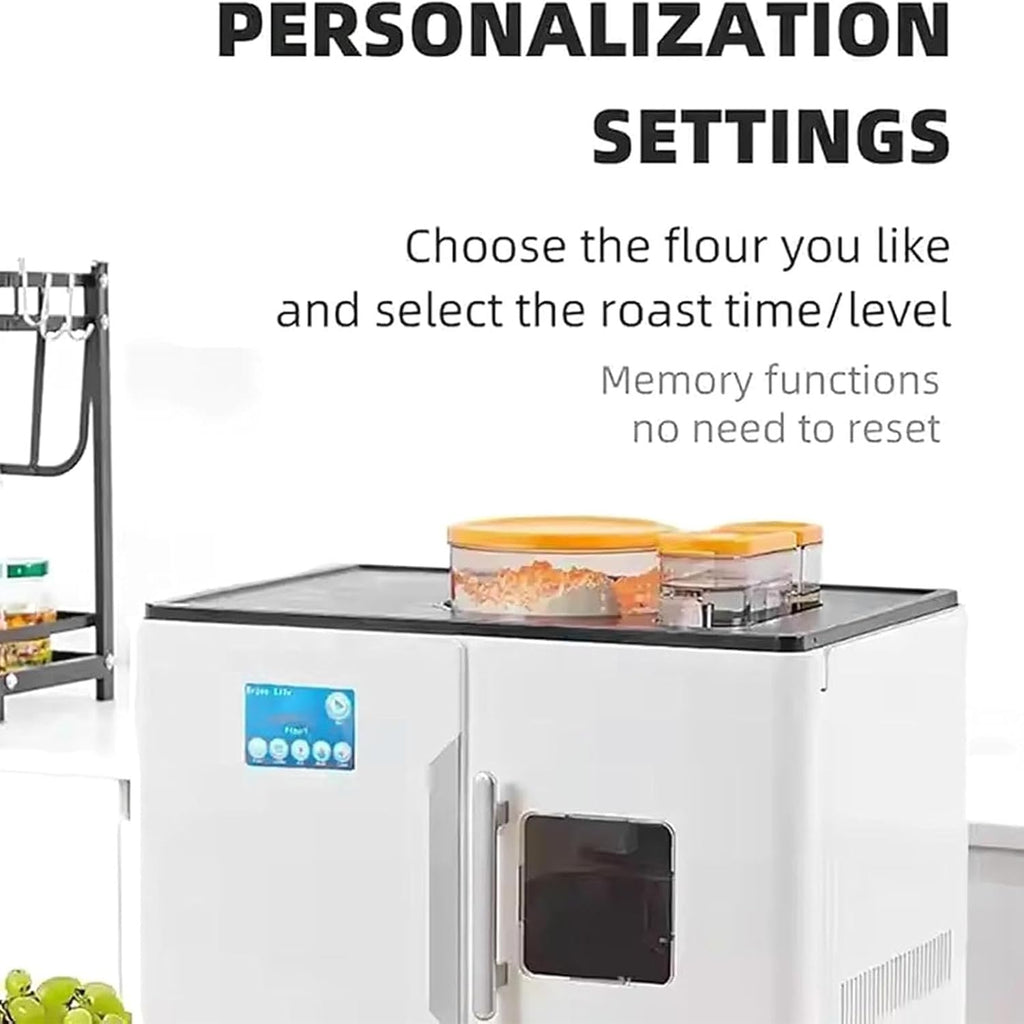 Fully Automatic Roti Maker with Touchscreen - One-Click 20-Piece Batch for Roti, Chapati, Tortilla & Pancake - Adjustable Thickness