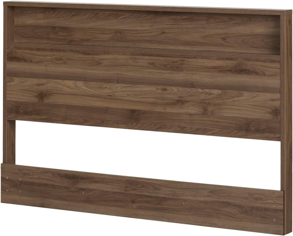 South Shore Holland Headboard (54/60''), Full/Queen, Natural Walnut