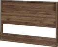South Shore Holland Headboard (54/60''), Full/Queen, Natural Walnut