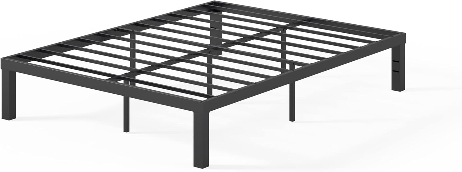 Zinus Luis 14 Inch QuickLock Metal Platform Bed Frame, Mattress Foundation with Steel Slat Support, No Box Spring Needed, Easy Assembly, King