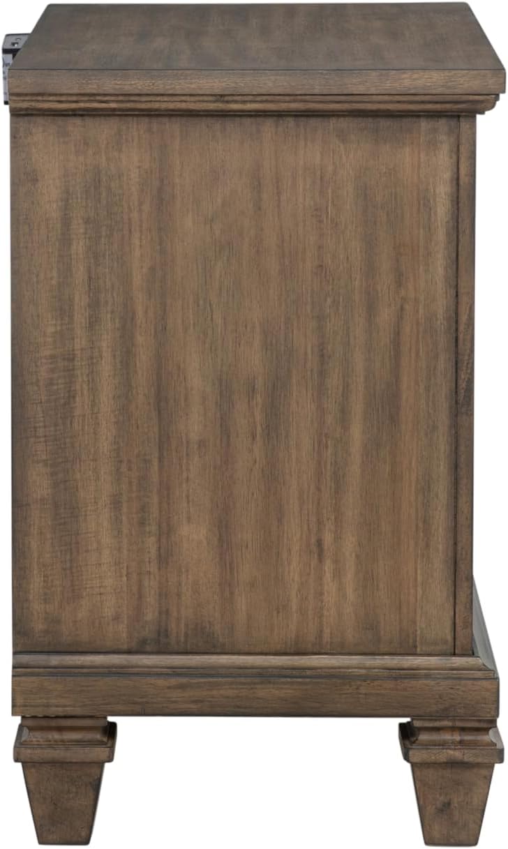 New Classic Furniture Mariana 5-Piece Wood King Bedroom Set, Vintage Mocha