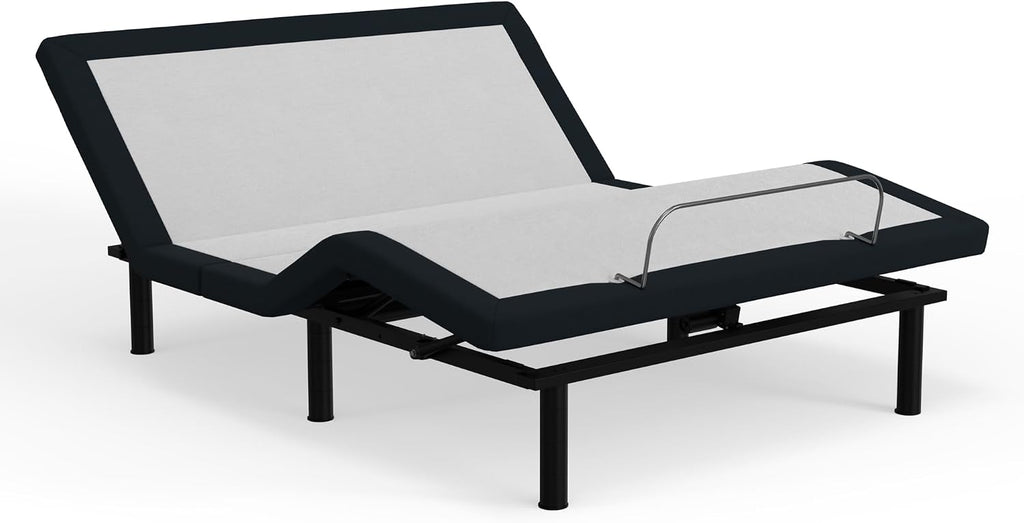 Blissful Nights Queen e3 Adjustable Bed Frame - Customizable Comfort with Wireless Remote Control, Head and Foot Incline, Easy Assembly, and 10 Year Warranty