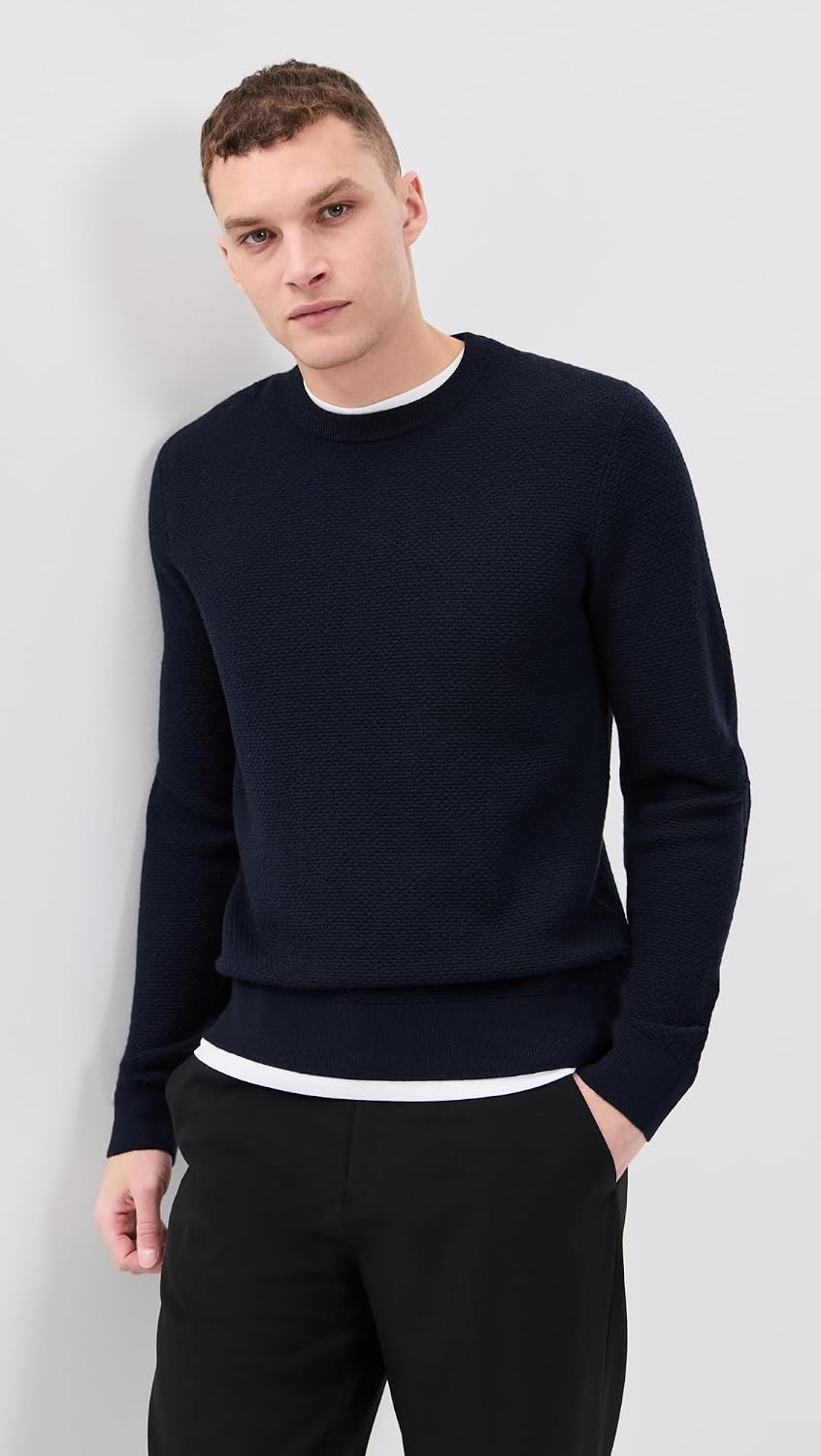 Theory Men's Maden Crewneck in Novo Merino