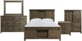 Picket House Furnishings Jack Queen Platform Storage 5PC Bedroom Set
