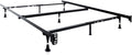 STRUCTURES Heavy Duty Adjustable Metal Bed Frame with 7 Legs, Center Support and Glides Only - Queen, Full XL, Full, Twin XL, Twin