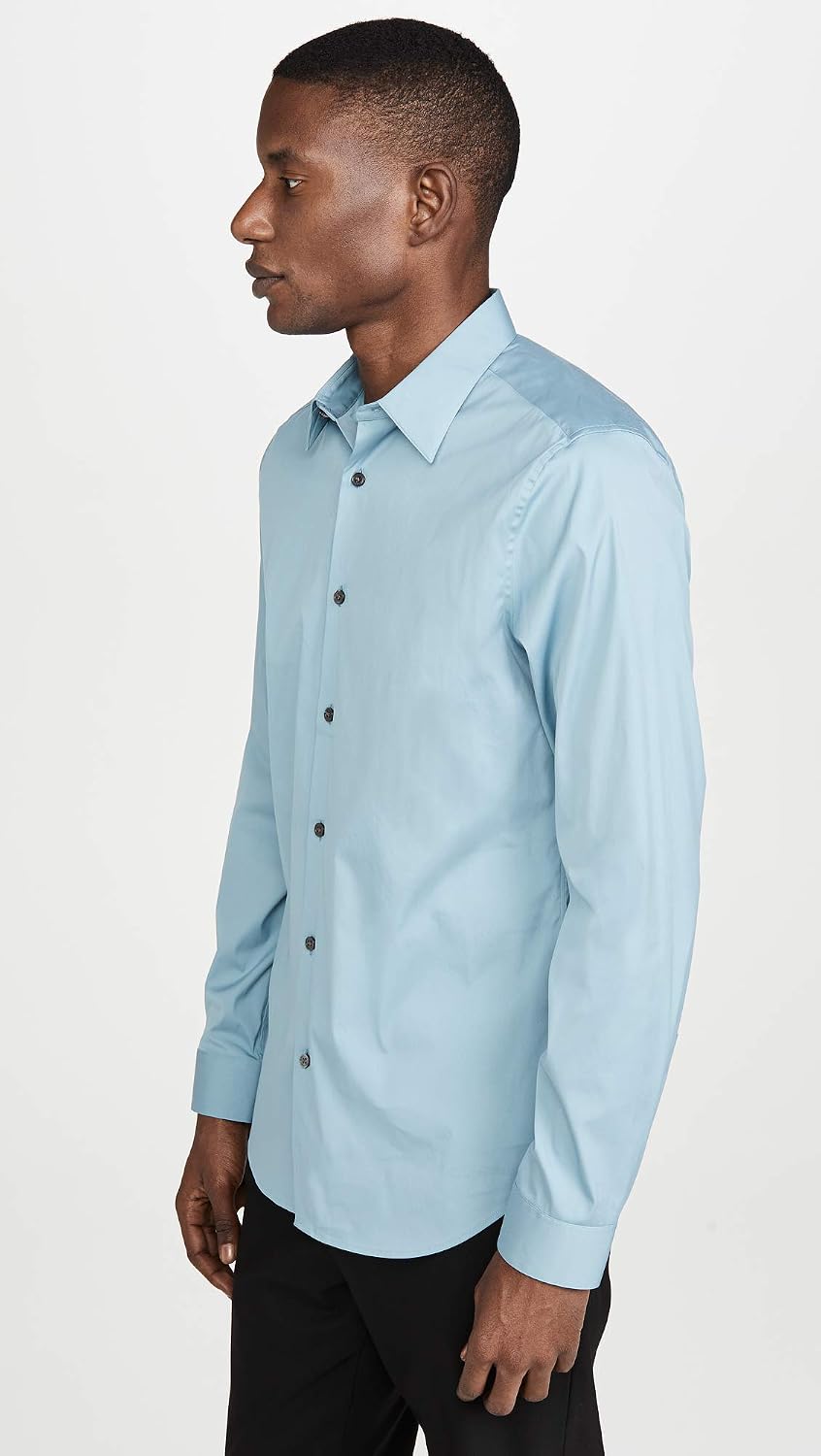 Theory Men's Sylvain Long Sleeve Stretch Button Down Shirt