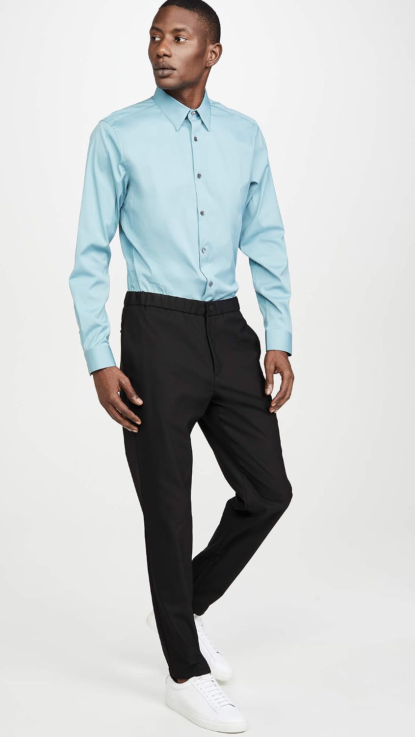 Theory Men's Sylvain Long Sleeve Stretch Button Down Shirt
