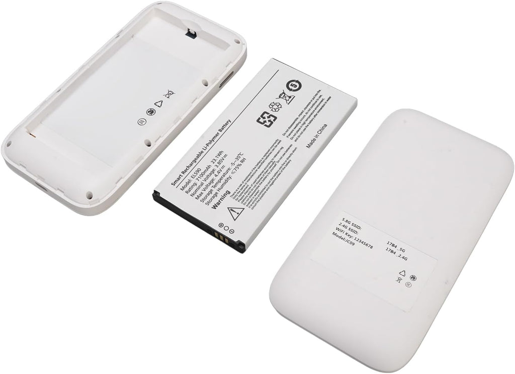5G Mobile Wi Fi Hotspots, Portable Travel Router, Supports 16 Users, 7100mAh Large Battery, Pocket Wi Fi Device for Secure Internet at Home Or