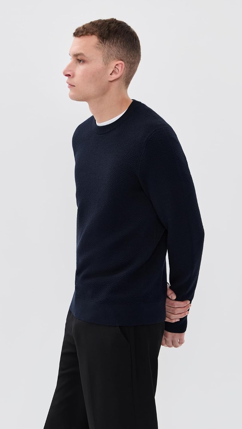 Theory Men's Maden Crewneck in Novo Merino