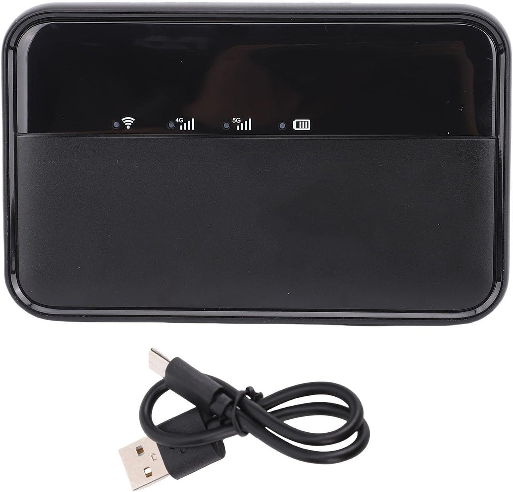 Generic High Speed 5G Mobile WiFi Hotspot Device 900Mbps Pocket Portable WiFi Router Supports 16 Connected Devices for Business Trips