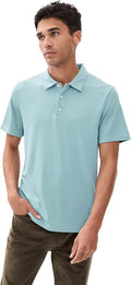 Theory Men's Bron Polo in Cosmos