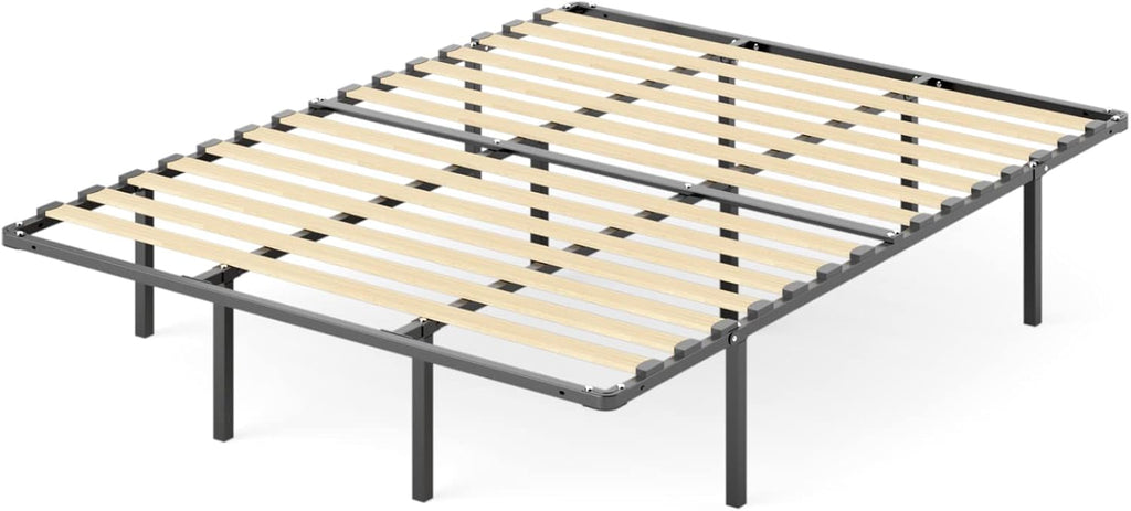 Sleep Master MyEuro Smartbase/Wooden Slats Mattress Foundation, Queen