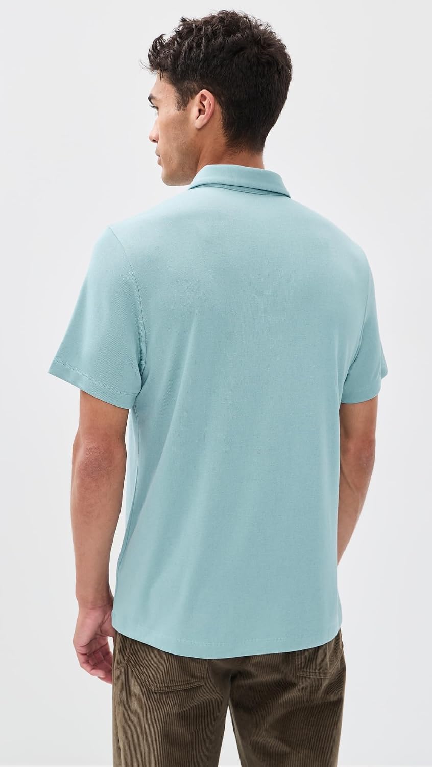 Theory Men's Bron Polo in Cosmos
