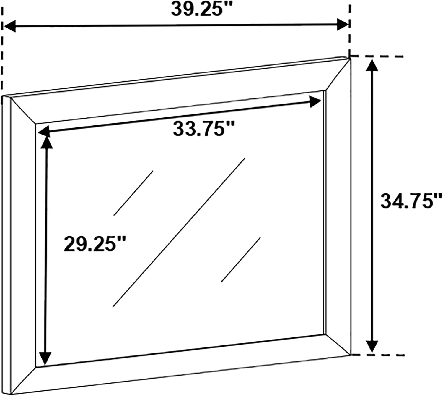 Coaster Home Furnishings Briana Transitional 4-Piece Bedroom Set Queen Size Storage Bookcase Bed Frame 56-inch Headboard Black 202701Q-S4