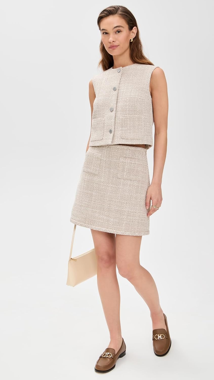 Theory Women's Binding Mini Skirt