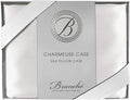 Branche Beauty Sleep Charmeuse Case | Silk Pillowcase for Healthy Skin and Hair | King - 20' x 34' / 51 x 86 cm | White