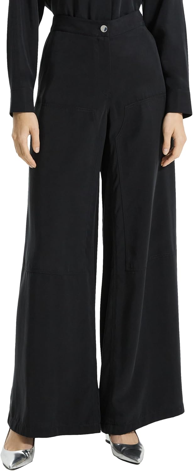 Theory Women's Cargo Wide Pant