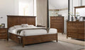 Intercon San Mateo Queen Size 5 Piece Storage Bedroom Set Tuscan Finish