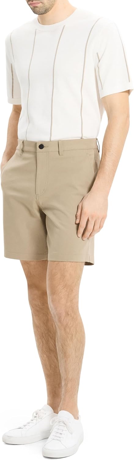 Theory Men's Standard Shorts in Neoteric Twill 7.75'