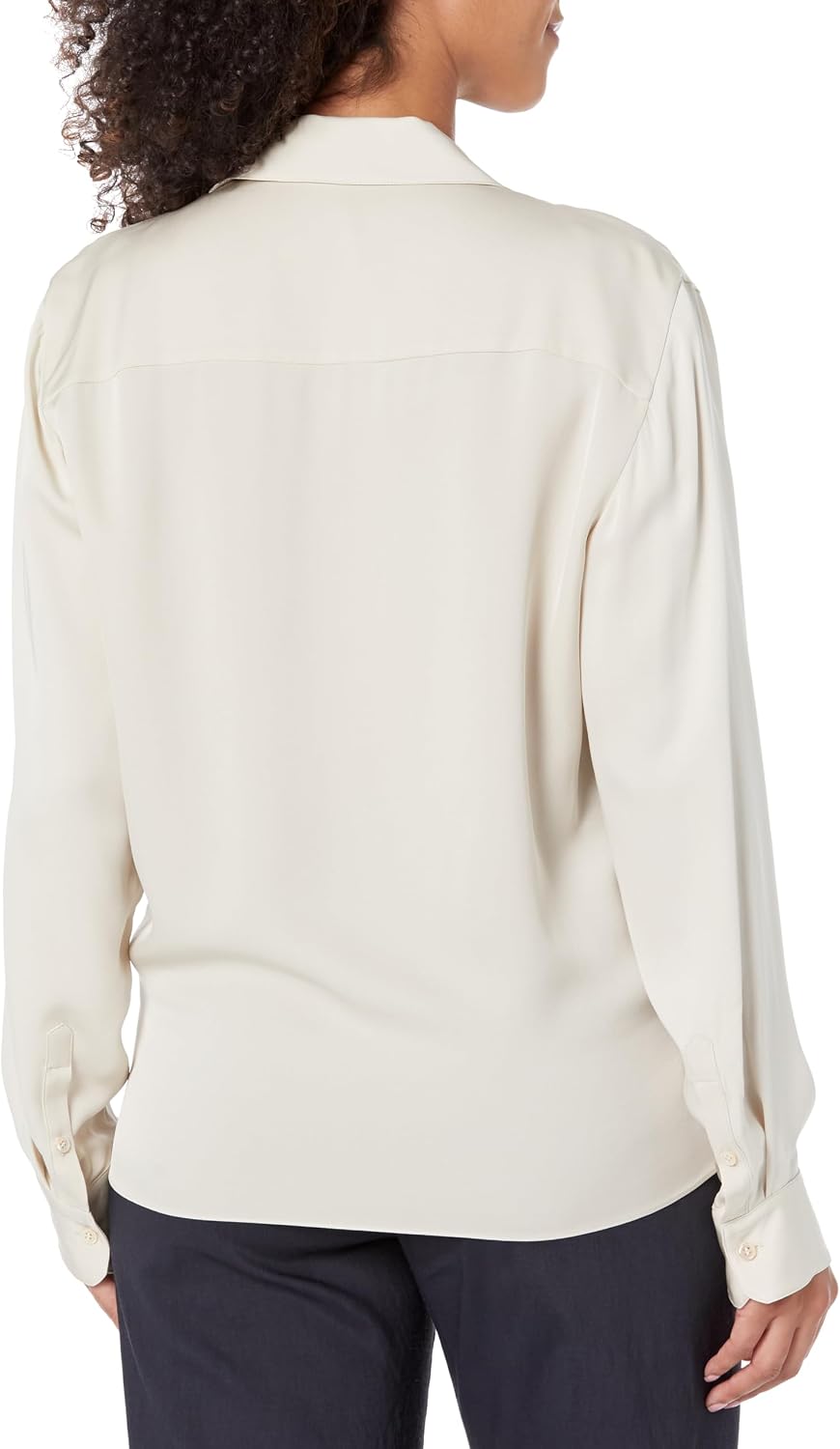 Theory Women's Ls Wrap Blouse