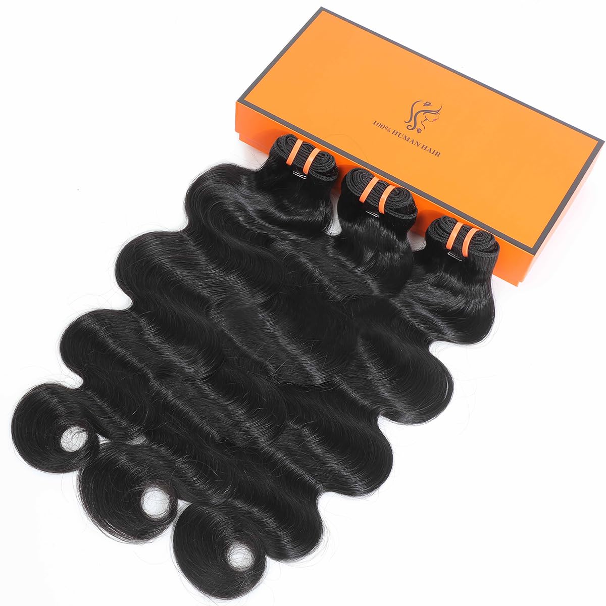 16A Raw Bundles Human Hair 14 14 14 Inch Body Wave Bundles Human Hair 100% Remy Virgin Human Hair 3 Bundles, 2-Year Life Span, Holds The Curls Well, Silky Soft after Mutiple Washes, Full and Thick