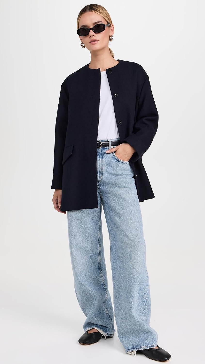 Theory Women's Cape Back Coat