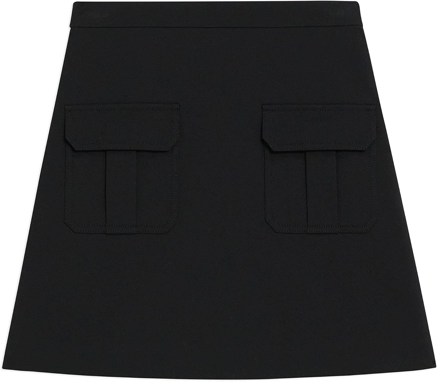 Theory Women's Twill Pocket Mini Skirt