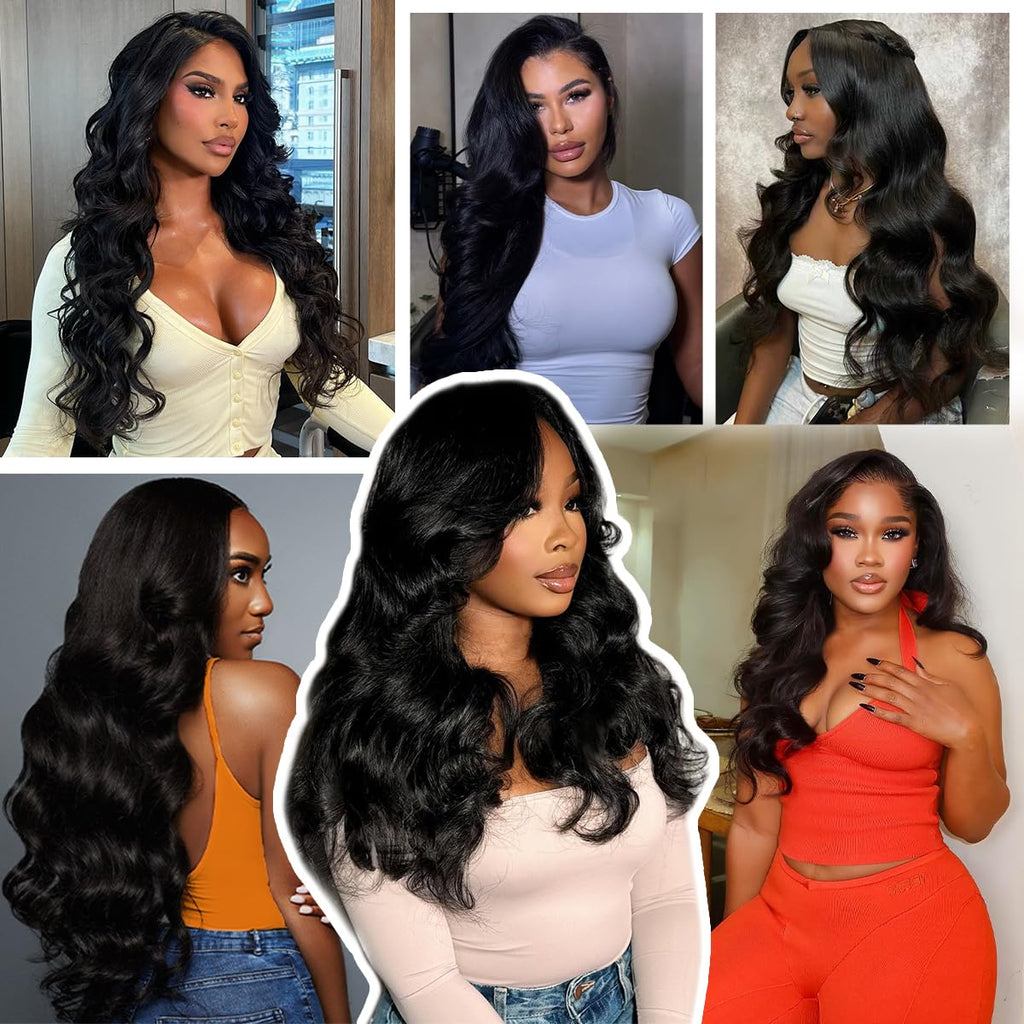 16A Raw Bundles Human Hair 14 14 14 Inch Body Wave Bundles Human Hair 100% Remy Virgin Human Hair 3 Bundles, 2-Year Life Span, Holds The Curls Well, Silky Soft after Mutiple Washes, Full and Thick