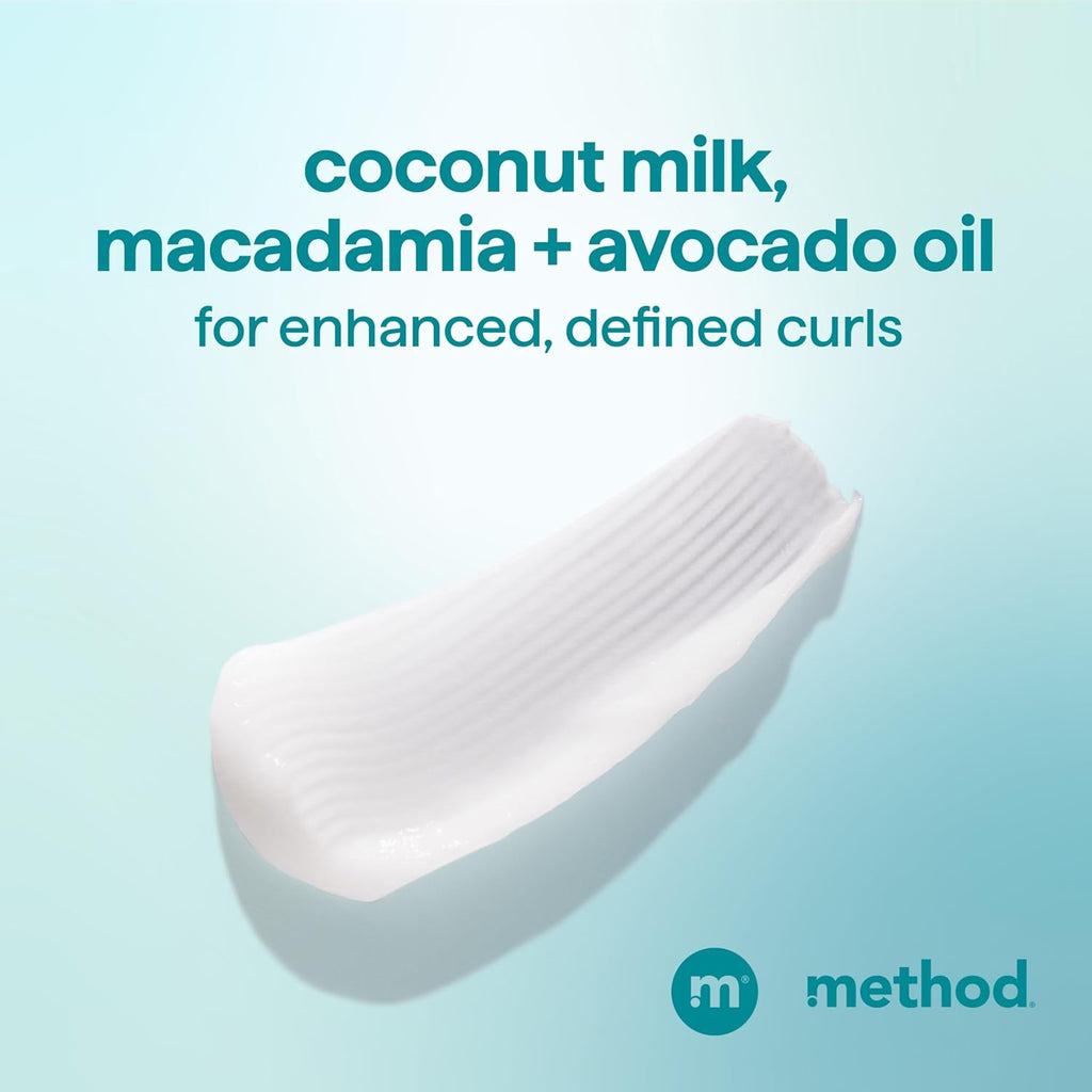 Method Curl Defining Co-Wash, Coco Twist – Moisturizes & Detangles Hair - Sulfate Free, Paraben Free & Safe for Color Treated Hair - 13.5 oz (Pack of 12)