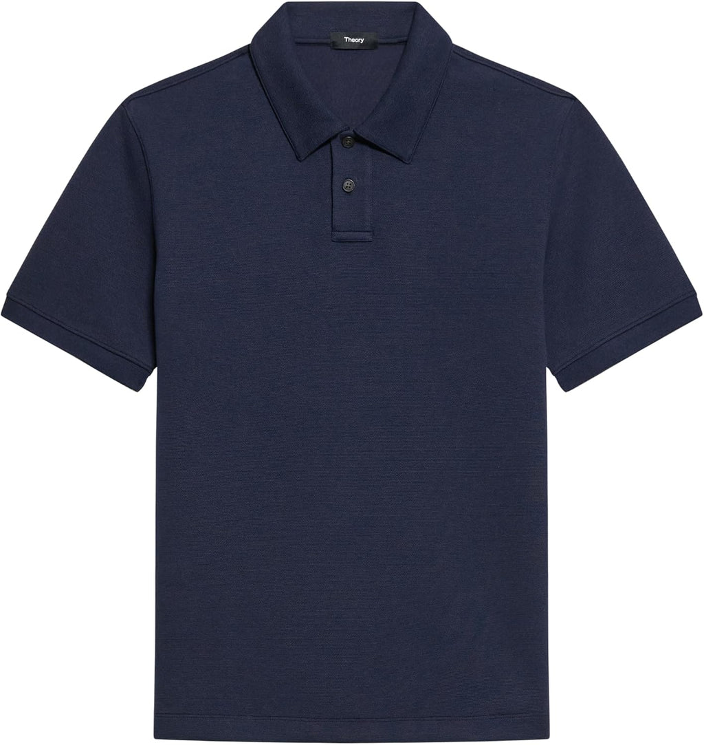 Theory Men's Delroy Polo in Double Pique Jersey