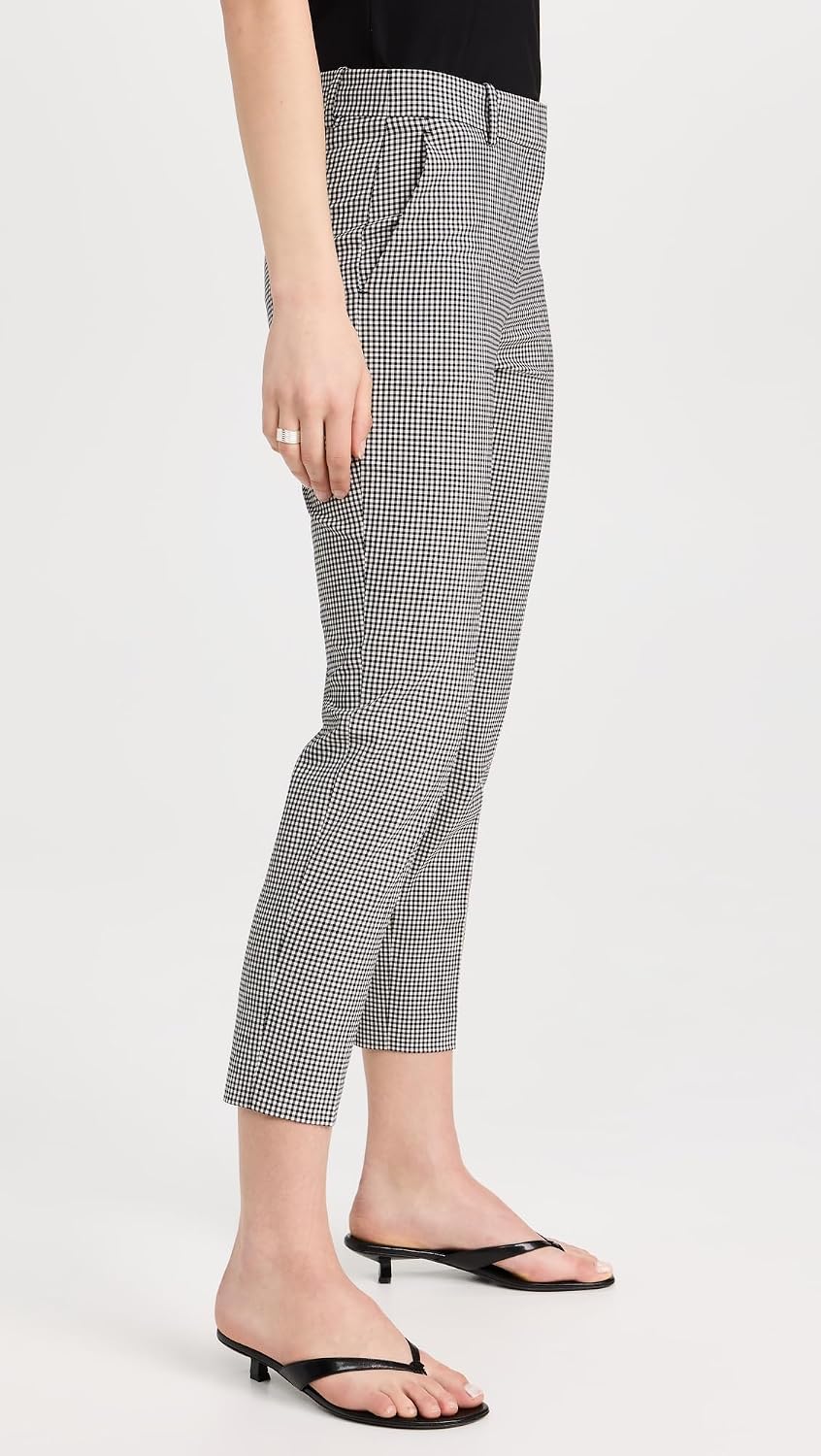 Theory Women's Treeca Tailor Check Pants