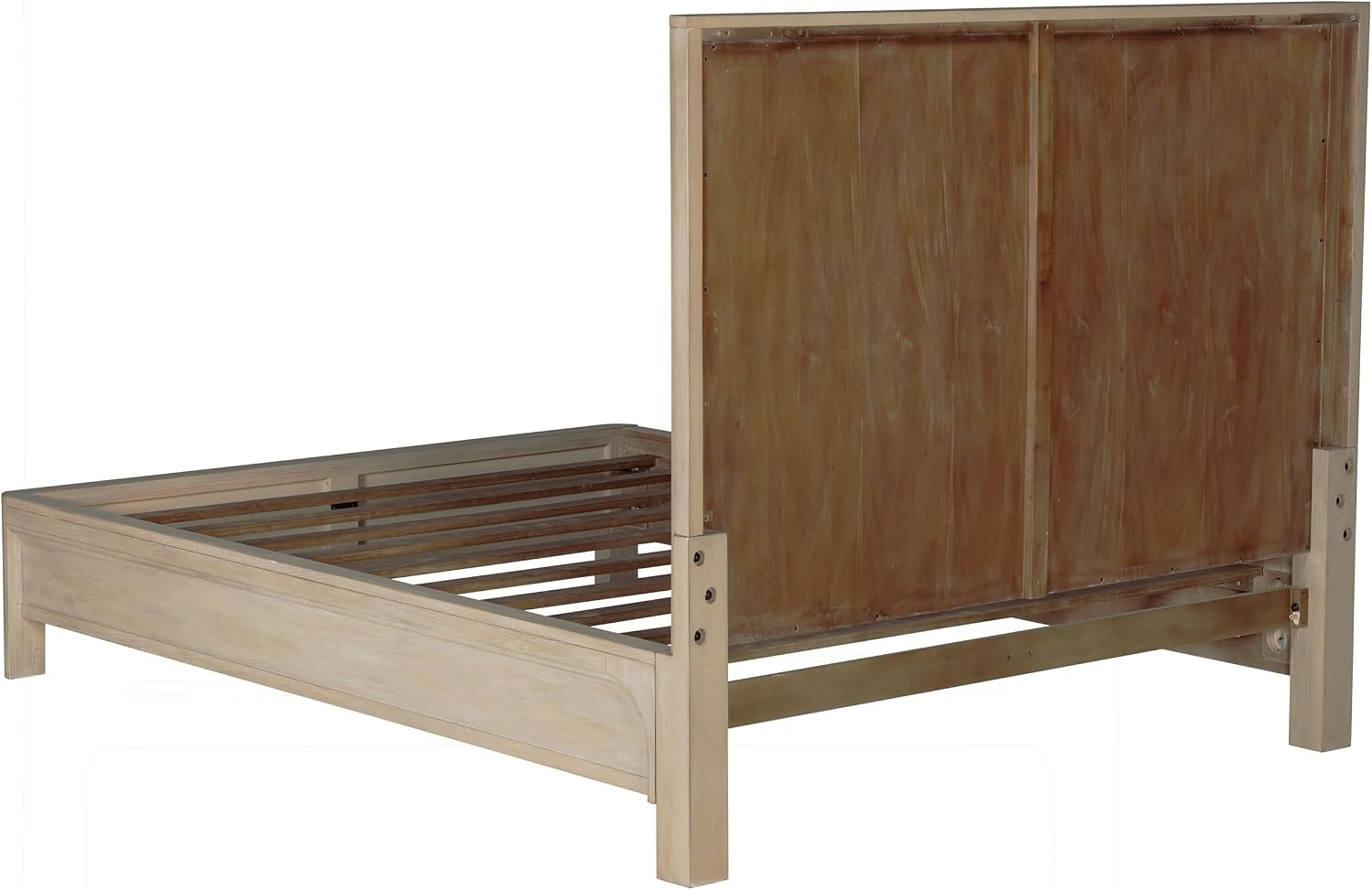 Coaster Home Furnishings - Solano - Wood - 4-Piece Bedroom Set with Arched Frame, Dual USB Ports and Upholstered Headboard - Bedroom - California King Size - Weathered Mango - 222521KW-S4