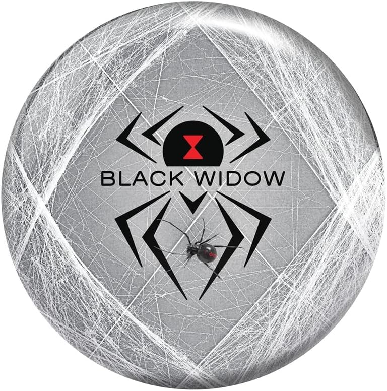 Hammer Black Widow Viz-A-Ball PRE-DRILLED Bowling Ball - Grey/White