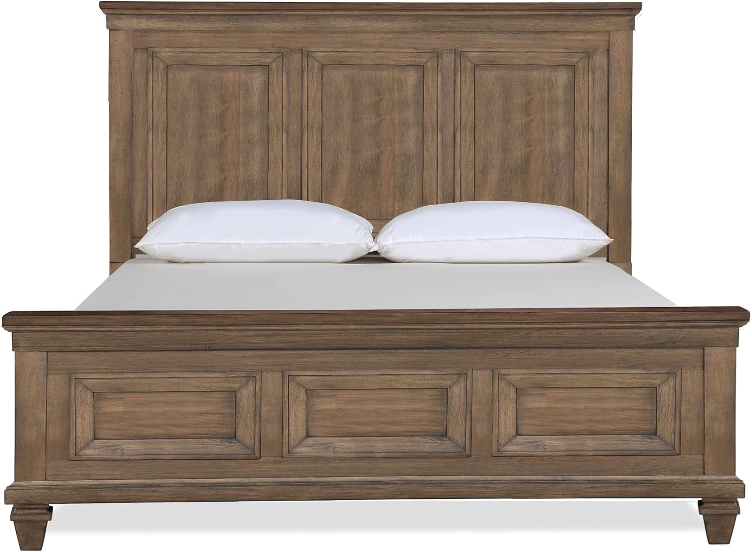 New Classic Furniture Mariana 5-Piece Wood Cal King Bedroom Set, Vintage Mocha