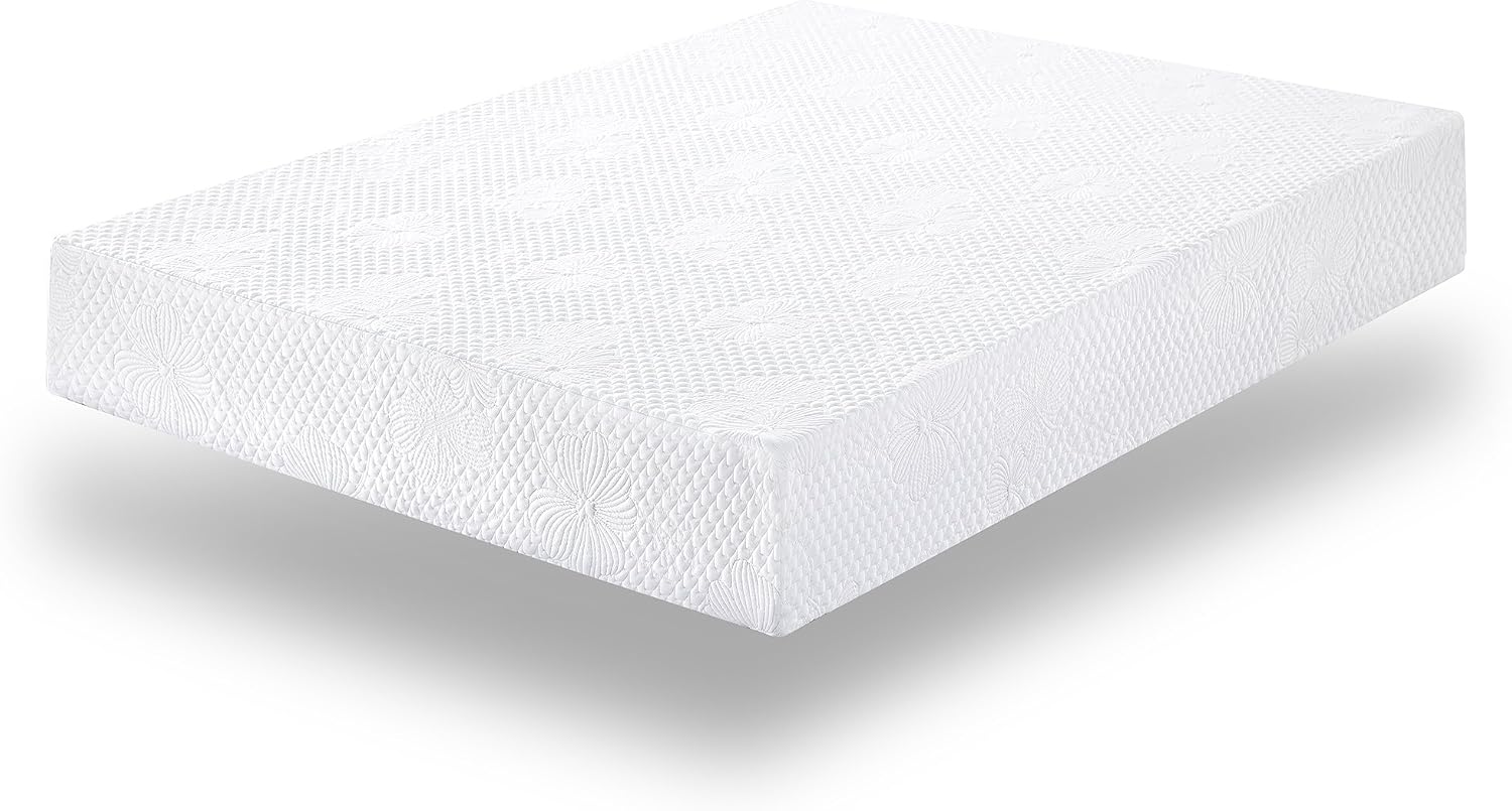 PrimaSleep Full Mattress, 9 Inch Gel Memory Foam Mattress, Gel Infused for Comfort and Pressure Relief, CertiPUR-US Certified, Bed-in-a-Box, Medium Firm, Full Size