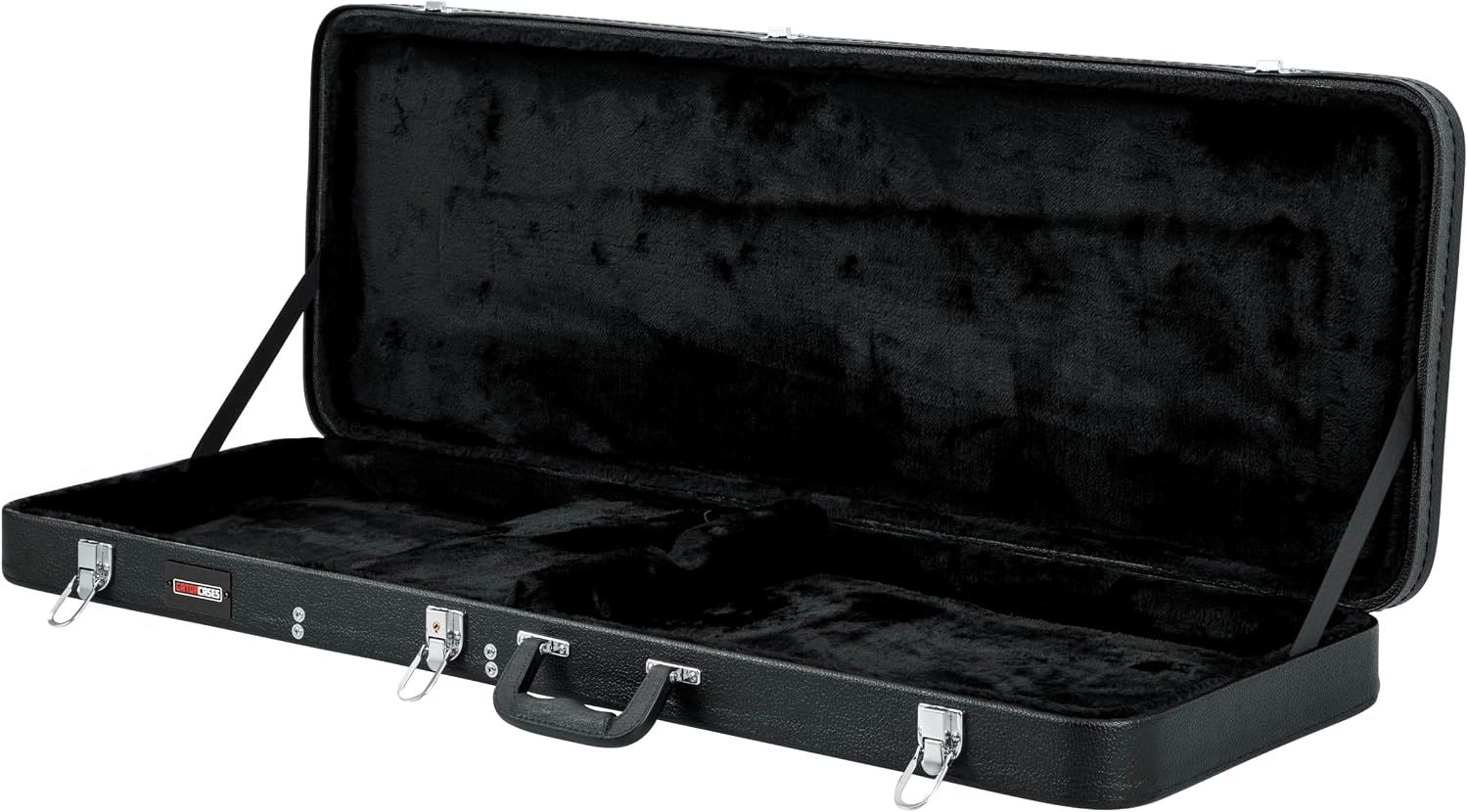 Gator Cases Hard-Shell Wood Case for Wide Body Electric Guitars; Fits PRS Style Guitars and More (GWE-ELEC-WIDE)
