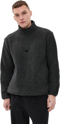 Theory Men's Quarter Zip Wool Pullover in Dynamic Wool