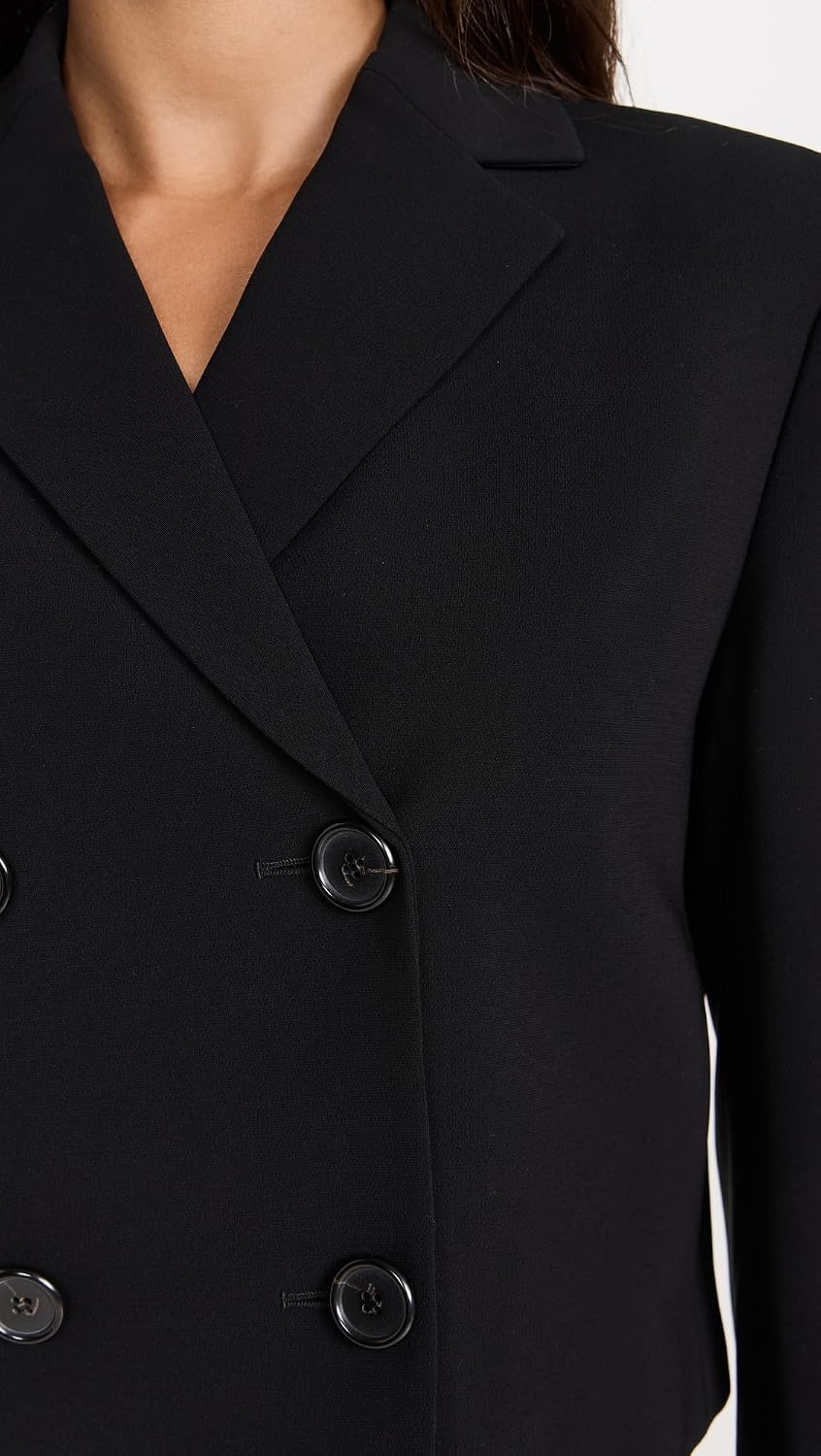 Theory Women's Crop Double Breasted Jacket