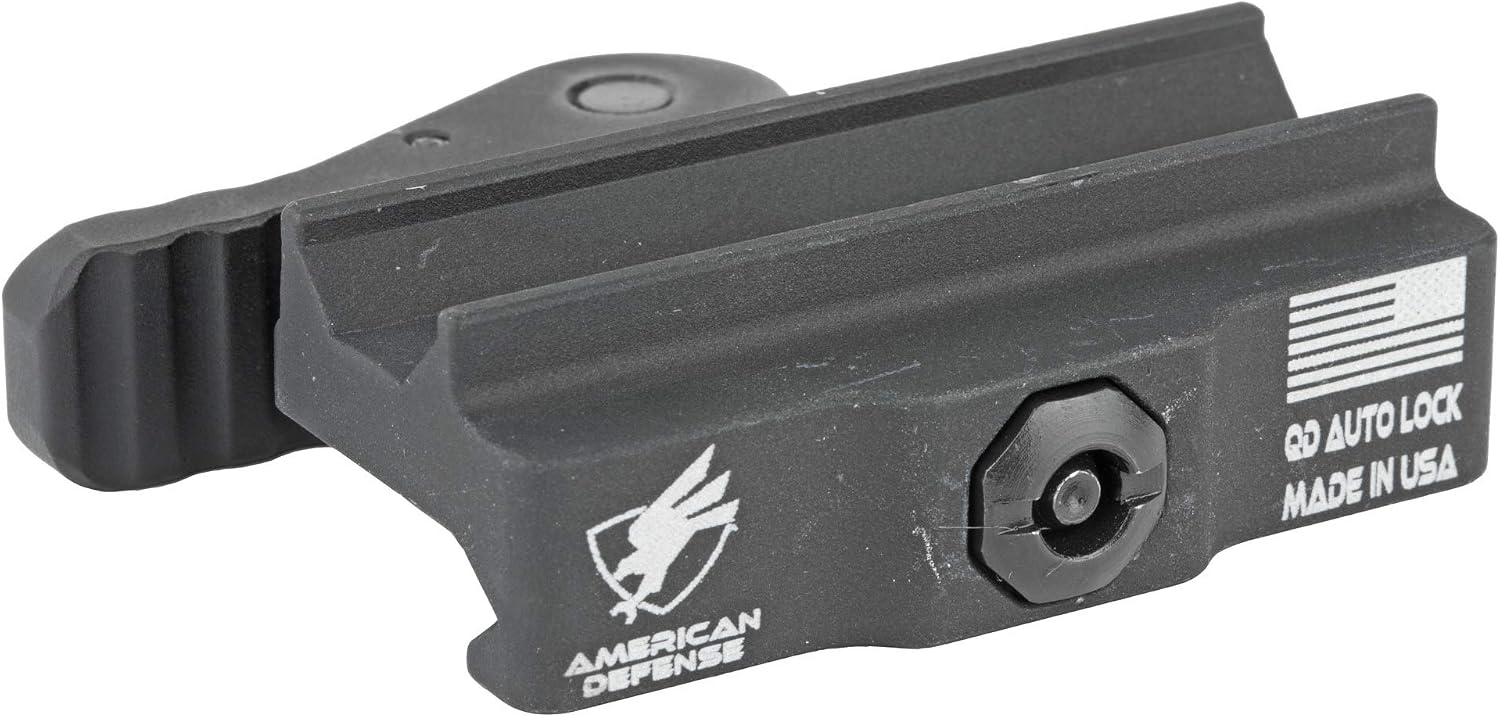 American Defense AD-B2 STD Riflescope Optic Mount, Black