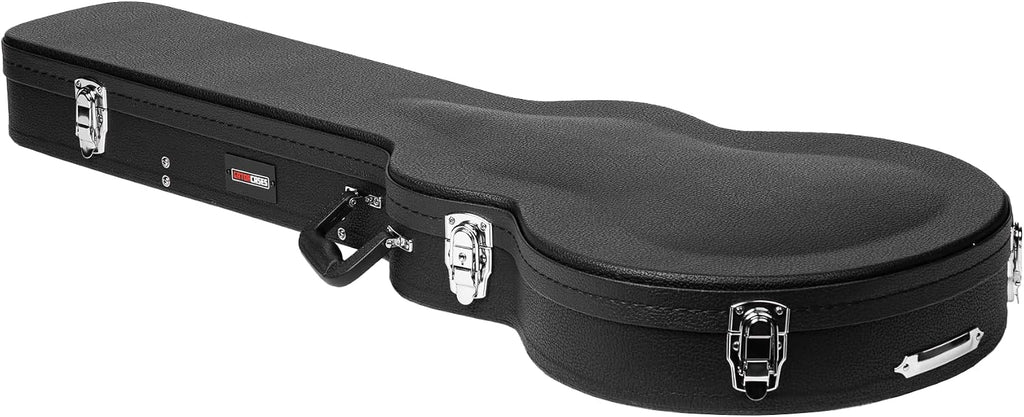Gator Cases Hard-Shell Wood Guitar Case for 339 Style Guitars, (GWE-339)