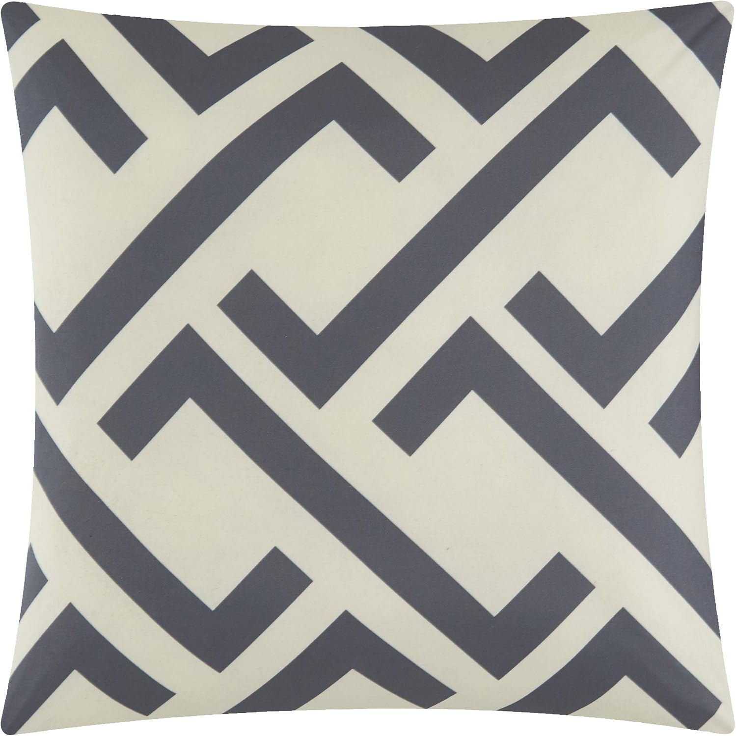 Stratford Park Chev Pintuck 7-Piece Reversible Comforter Bedding Set Grey, King, 100% Polyester