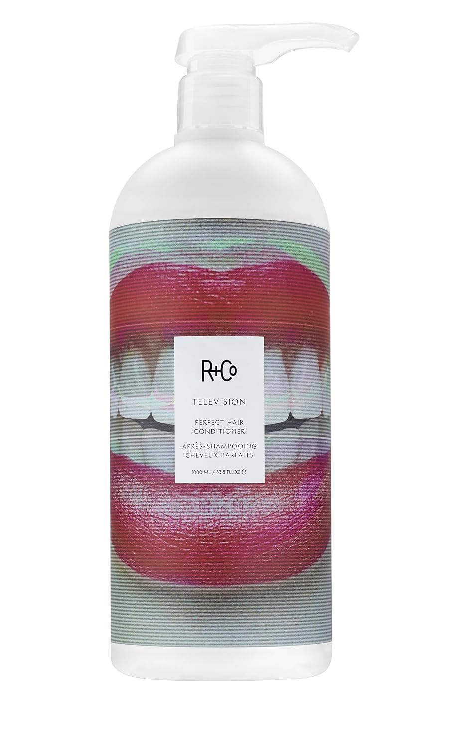 R+Co TELEVISION Perfect Hair Conditioner – Hydrating & Smoothing Hair Conditioner, Adds Shine & Softness, All Hair Types