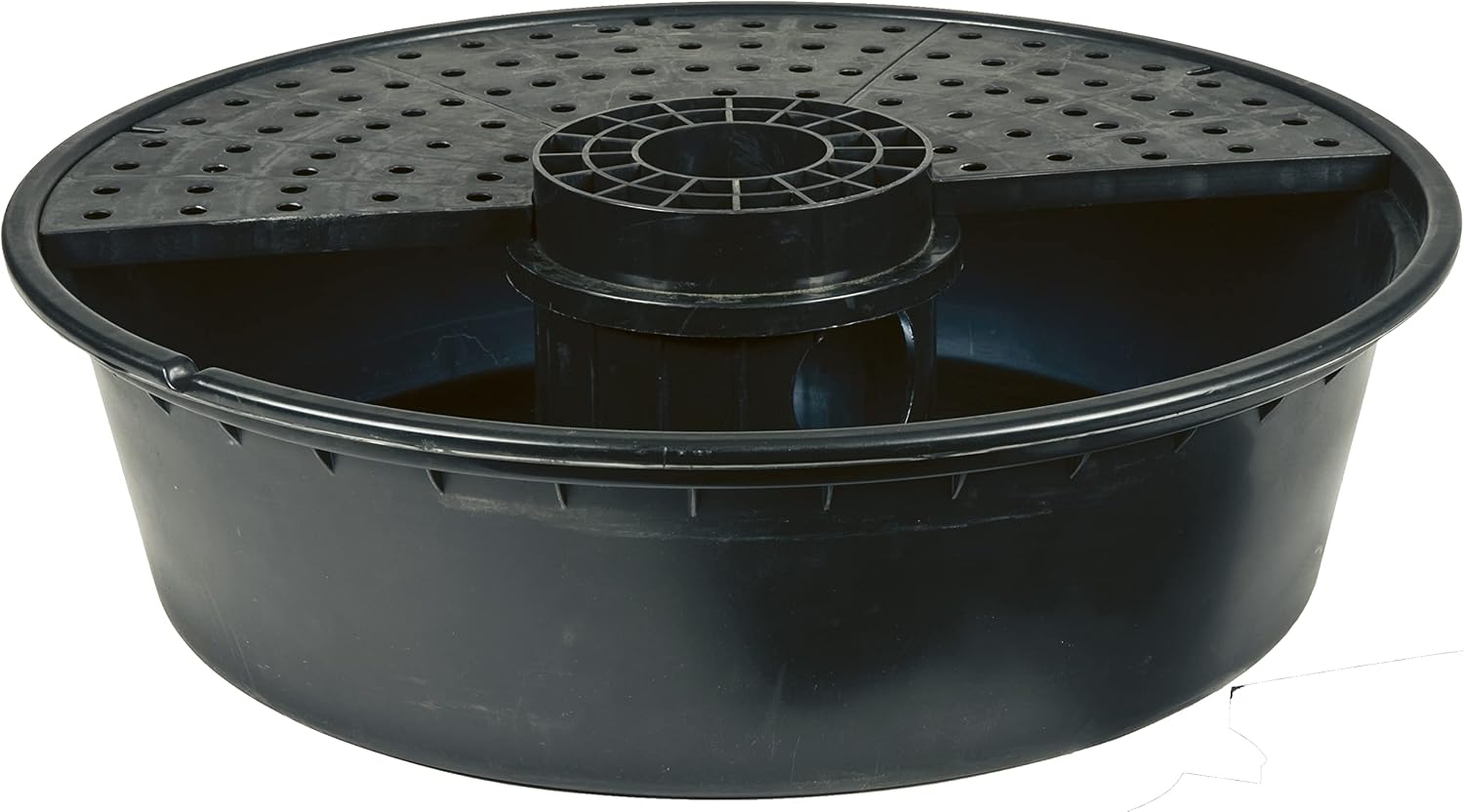 Little Giant DFB36 36-Inch Disappearing Water Fountain Basin, Supports Up to 2,000 lbs., Black, 566517