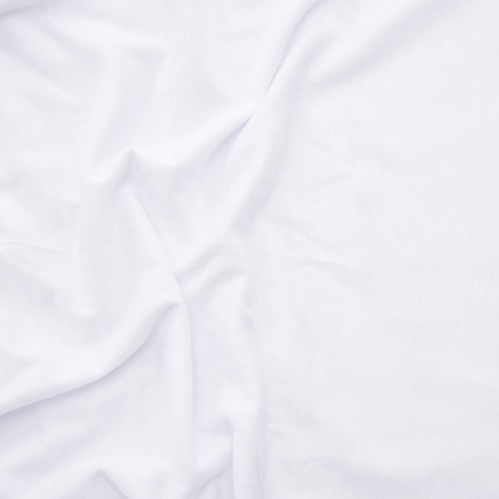 Twin Flat Sheet Pack of 12 Bulk (66 x 108 Inches) White Polycotton T-200 Percale Weave - Top Bed Sheet for Home Bedding, Hospital, Massage Table Hotel, Easy Care, Soft Feel (12, Twin T-200 Flat Sheet)