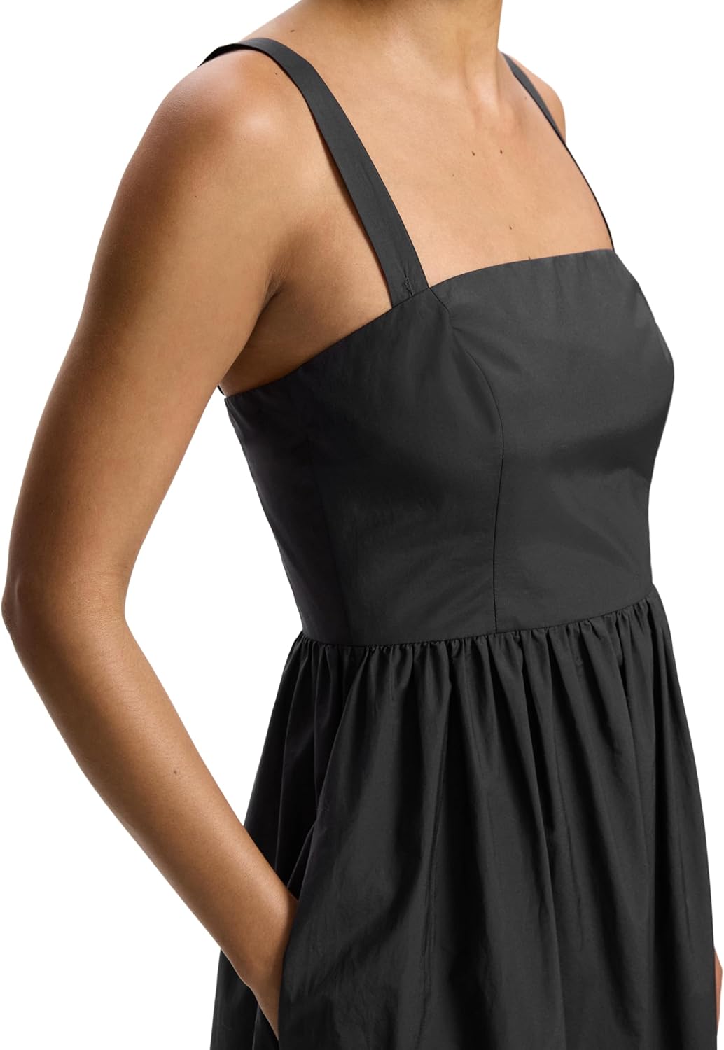 Theory Women's Convertible Strap Tiered Dress